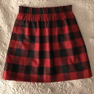 J.Crew Factory Plaid Mini Skirt